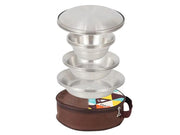 Loveliving 16Pcs Camping Tableware set Loveliving 16 Piece Camping Tableware Stainless Steel