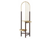 2 Tier Clamping Plants Stand/Display Rack-Dark Walnut – view 1