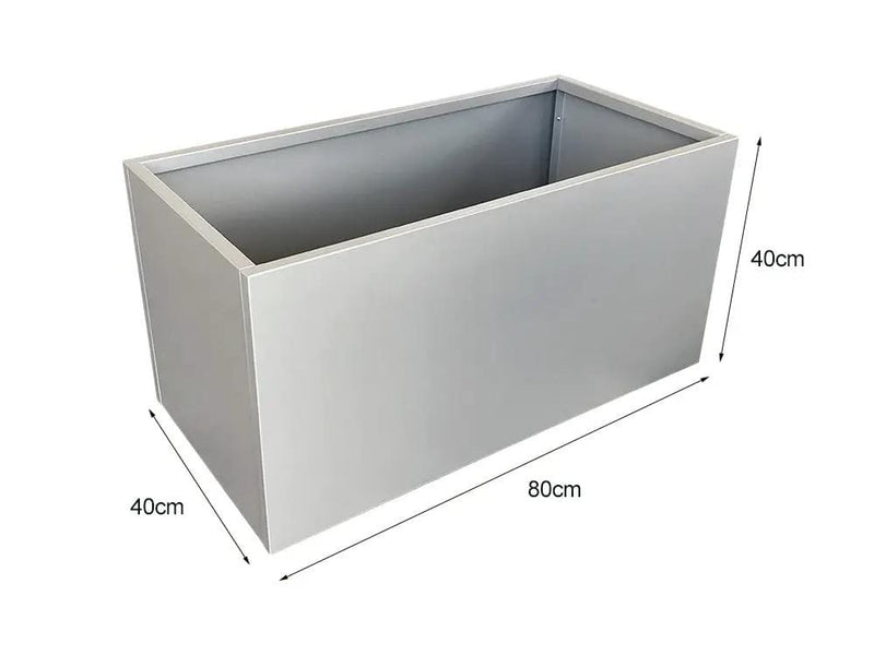 Loveliving Furniture Outdoor Planter Box 80 x 40 x 40 Outdoor Planter Box 80 x 40 x 40