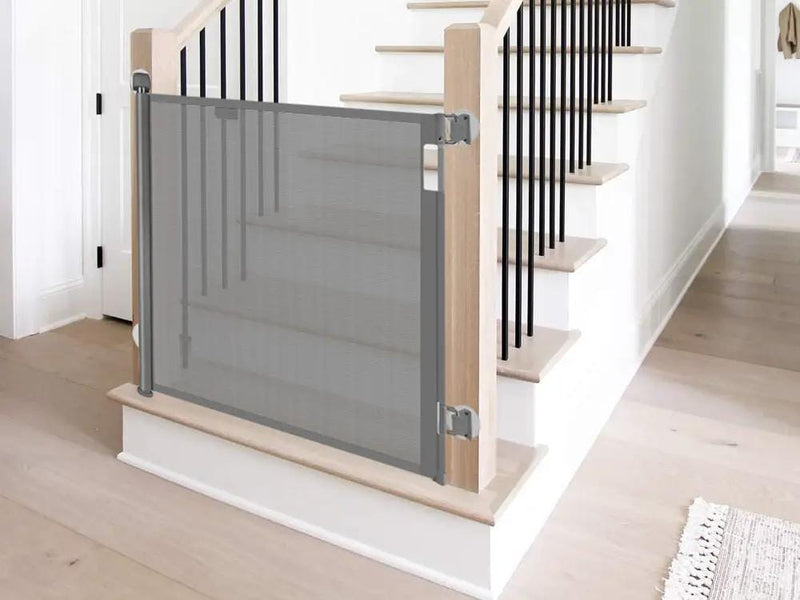 Loveliving Pet & Animal Pet Safe Security Fence Mesh Barrier-Grey Pet Safe Security Fence Mesh Barrier-Grey