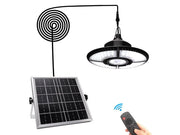 Loveliving Solar Pendant Light with Remote Control Solar Pendant Light With Remote For Indoor Outdoor Use