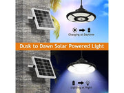 Loveliving Solar Pendant Light with Remote Control Solar Pendant Light With Remote For Indoor Outdoor Use