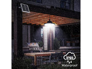 Loveliving Solar Pendant Light with Remote Control Solar Pendant Light With Remote For Indoor Outdoor Use