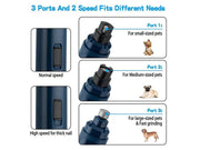 Loveliving Pet & Animal Rechargeable Dog Nail Grinder Pet Nail Trimmer Rechargeable Dog Nail Grinder Pet Nail Trimmer