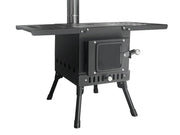 Loveliving Outdoor & Camping Portable Camping Wood Stove-Small Portable Camping Wood Stove With Glass Window