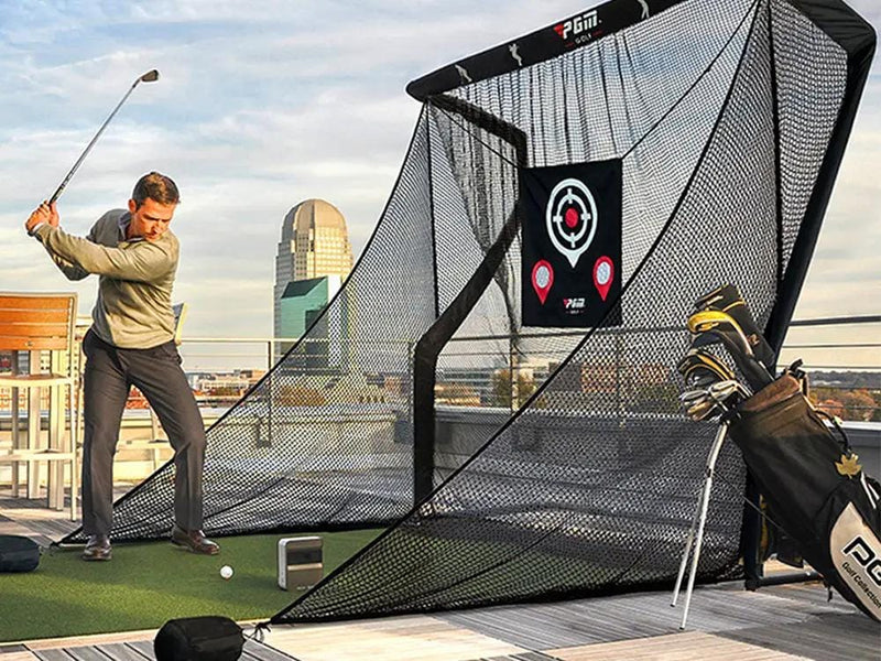 Loveliving 2.5m Z-shaped Golf training net With Side Protection 2 5m Z Shaped Golf Training Net With Side Protection