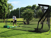 Loveliving 2.5m Z-shaped Golf training net With Side Protection 2 5m Z Shaped Golf Training Net With Side Protection