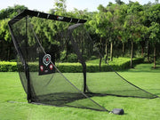 Loveliving 2.5m Z-shaped Golf training net With Side Protection 2 5m Z Shaped Golf Training Net With Side Protection