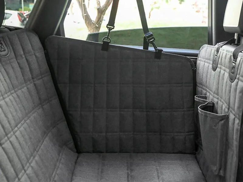 Loveliving Pet & Animal Dog Car Back Seat Protective Cover Loveliving Dog Car Back Seat Cover Breathable Mesh