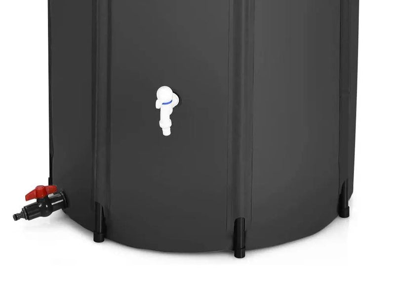 Loveliving Rain Water Tank Barrel - 380L Collapsible Rain Barrel 380L for Rainwater Harvesting