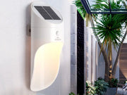 Loveliving Home & Living LED Solar Wall Light/Waterproof Garden Lamp-White LED Solar Wall Light/Waterproof Garden Lamp-White