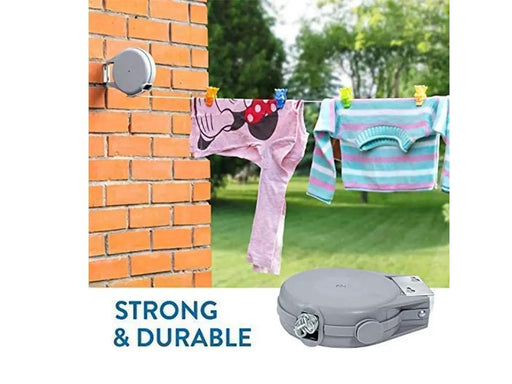 Loveliving Outdoor & Camping 15M Retractable Clothesline Loveliving 15M Retractable Clothesline Indoors Outdoor