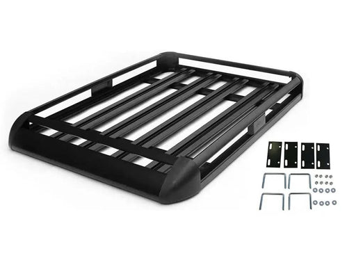 Loveliving Aluminium Roof Rack Basket Tray Luggage Cargo Carrier 100*140cm Aluminium Roof Rack Basket Tray 100x140cm Carrier