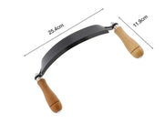 Loveliving Draw Knife Curved Draw Shave Tool Loveliving Curved Draw Knife For Bark Removal