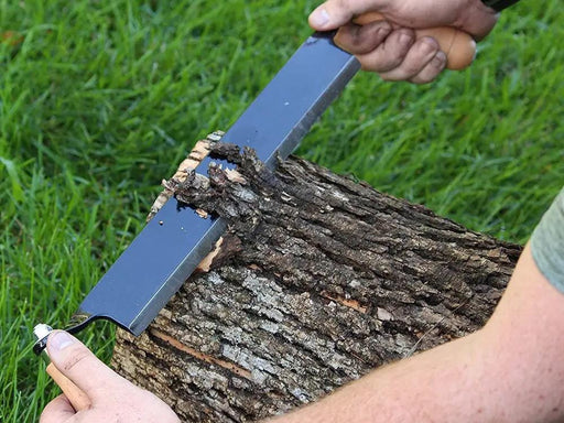 Loveliving Draw Knife Straight Draw Shave Tool Draw Knife With Wooden Handles For Woodworking