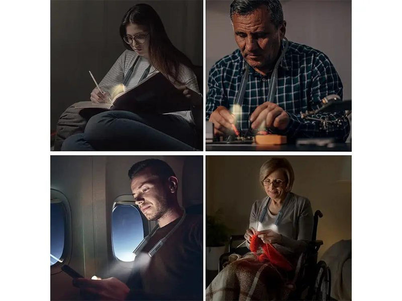 Loveliving Home & Living 360° Adjustable Neck Reading Light Book Light 360° Adjustable Neck Reading Light Book Light