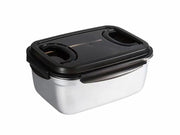Loveliving 9500ml 304 Stainless Steel Food Storage Container 9500ml Stainless Steel Food Storage Container Lock Lids