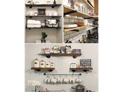 Pipe Shelf Brackets for DIY Floating Shelves-Set of 6 – view 4