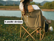 Loveliving Outdoor & Camping Outdoor Folding Camping Chair-Yellow Yellow Outdoor Folding Camping Chair With Carry Bag