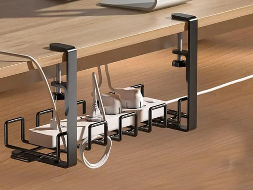 Loveliving Furniture 40cm Under Desk Cable Management Rack 40cm Under Desk Cable Management Rack