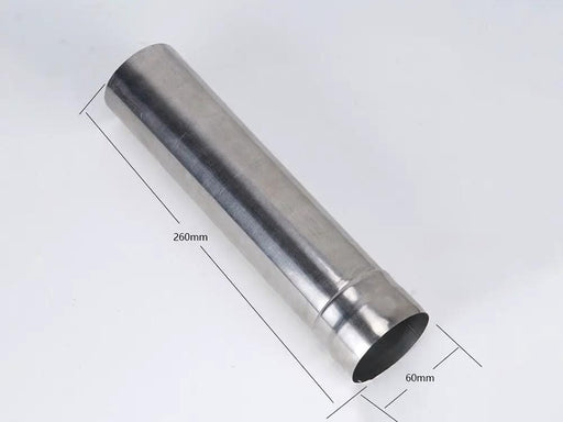 Loveliving Outdoor & Camping 260 ✕ 60mm Stainless steel chimney pipe 260 ✕ 60mm Stainless steel chimney pipe