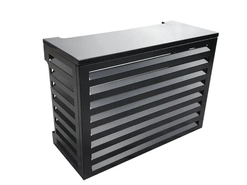 2mm Thickness Aluminium Heat Pump Cover- Black-Small – view 1