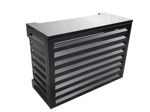 2mm Thickness Aluminium Heat Pump Cover- Black-Small – view 1