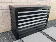 2mm Thickness Aluminium Heat Pump Cover- Black-Small – view 2