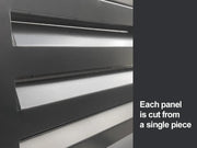 2mm Thickness Aluminium Heat Pump Cover- Black-Small – view 9