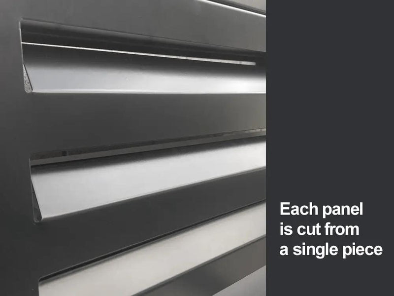 2mm Thickness Aluminium Heat Pump Cover- Black-Small – view 9