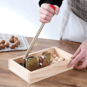 Macadamia Nut Opener And Walnut Cracker With Wooden Box – view 3
