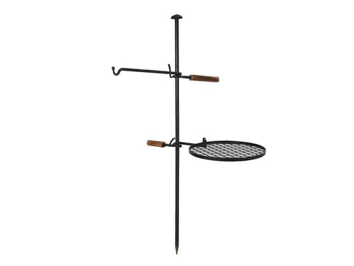 Heavy Duty Swivel Campfire Cooking Grill Grate – view 1