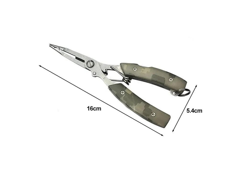 Loveliving Marine 2PCS Stainless Steel Fishing plier set 2 Piece Stainless Steel Saltwater Fishing Pliers Set
