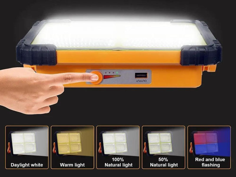 Loveliving Home & Living 120w Portable Led Work Solar Light 120w Portable Led Work Solar Light