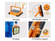 Loveliving Home & Living 120w Portable Led Work Solar Light 120w Portable Led Work Solar Light