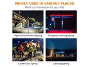 Loveliving Home & Living 120w Portable Led Work Solar Light 120w Portable Led Work Solar Light