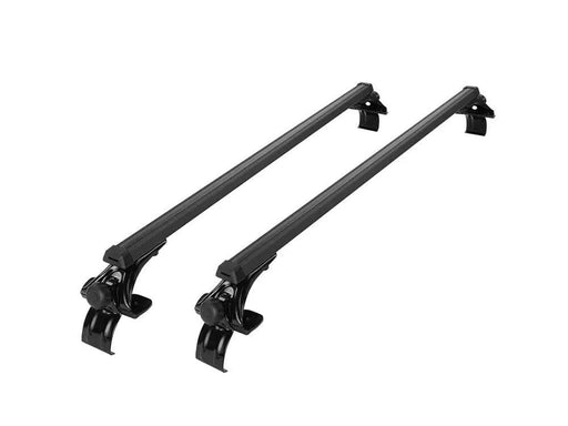 Loveliving Car Rack Universal Cross Bars Roof Rack-Black Universal Roof Rack Cross Bars Black 70 Kg Capacity