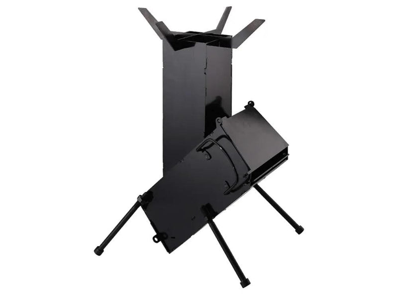 Loveliving Outdoor & Camping Camp Rocket Stove Loveliving Camp Rocket Stove Portable Collapsible