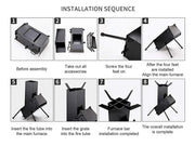 Loveliving Outdoor & Camping Camp Rocket Stove Loveliving Camp Rocket Stove Portable Collapsible