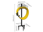 Loveliving Free Standing Garden Hose Holder Free Standing Garden Hose Holder