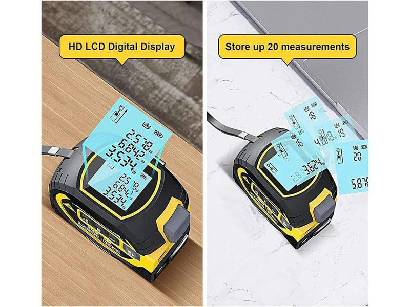 3 in 1 Digital Laser Distance Meters with LCD Display – view 5