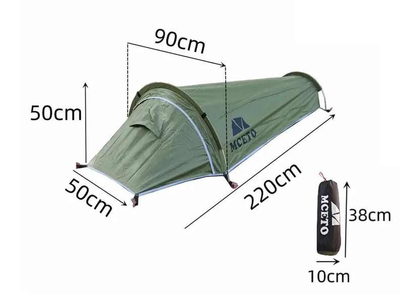 Loveliving Outdoor & Camping Ultralight 1 Person Waterproof Bivvy Tent Ultralight 1 Person Waterproof Bivvy Tent