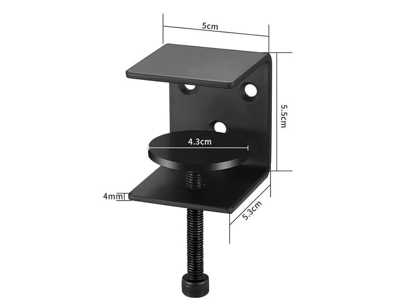 Loveliving Tools & Hardware 2PCS Adjustable Bracket Clamps 2PCS Adjustable Bracket Clamps