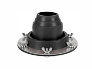 Loveliving Outdoor & Camping Tent Stove Jack Kit-Black Loveliving Tent Stove Jack Kit Silicone Stainless