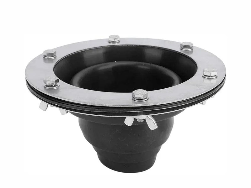 Loveliving Outdoor & Camping Tent Stove Jack Kit-Black Loveliving Tent Stove Jack Kit Silicone Stainless