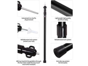 Loveliving Tent Canopy Support Rods  ( Set of 2) Adjustable Telescoping Aluminum Tent Canopy Poles 2