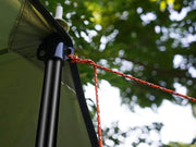 Loveliving Tent Canopy Support Rods  ( Set of 2) Adjustable Telescoping Aluminum Tent Canopy Poles 2