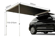Loveliving Sports & Outdoor Car Side Awning 2×3m Car Side Awning 2x3m For SUV And Truck Roof Racks