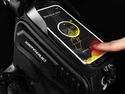 Loveliving Sports & Outdoor Bike Hard Frame Front Top Tube Bag Large Capacity Bike Front Top Tube Bag Phone Pocket