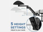 Loveliving Adjustable Arm Rest for Desk Adjustable Arm Rest for Desk